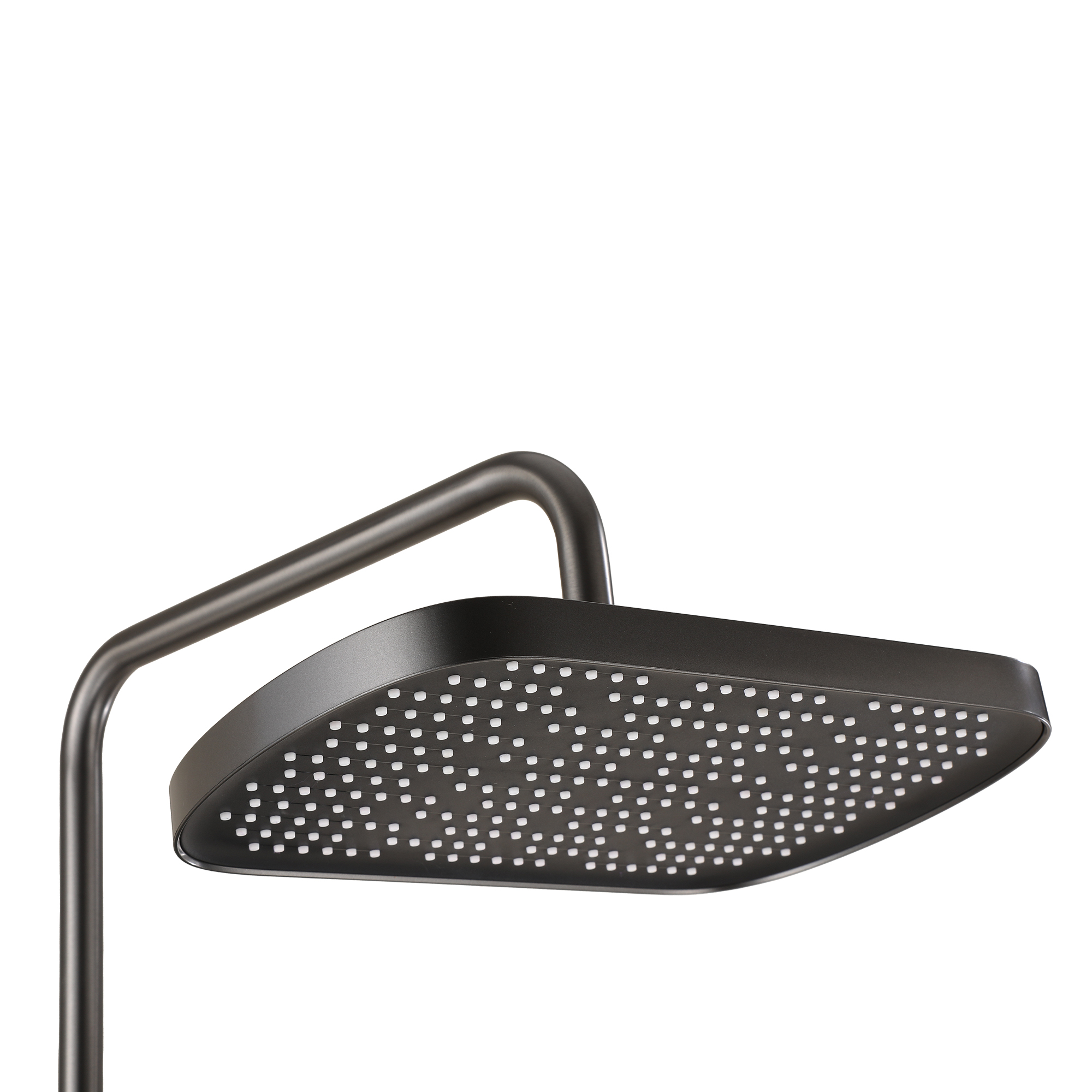 Душевая система TOKITO RAIN вороненая сталь (TOK-RAI-1022GM)