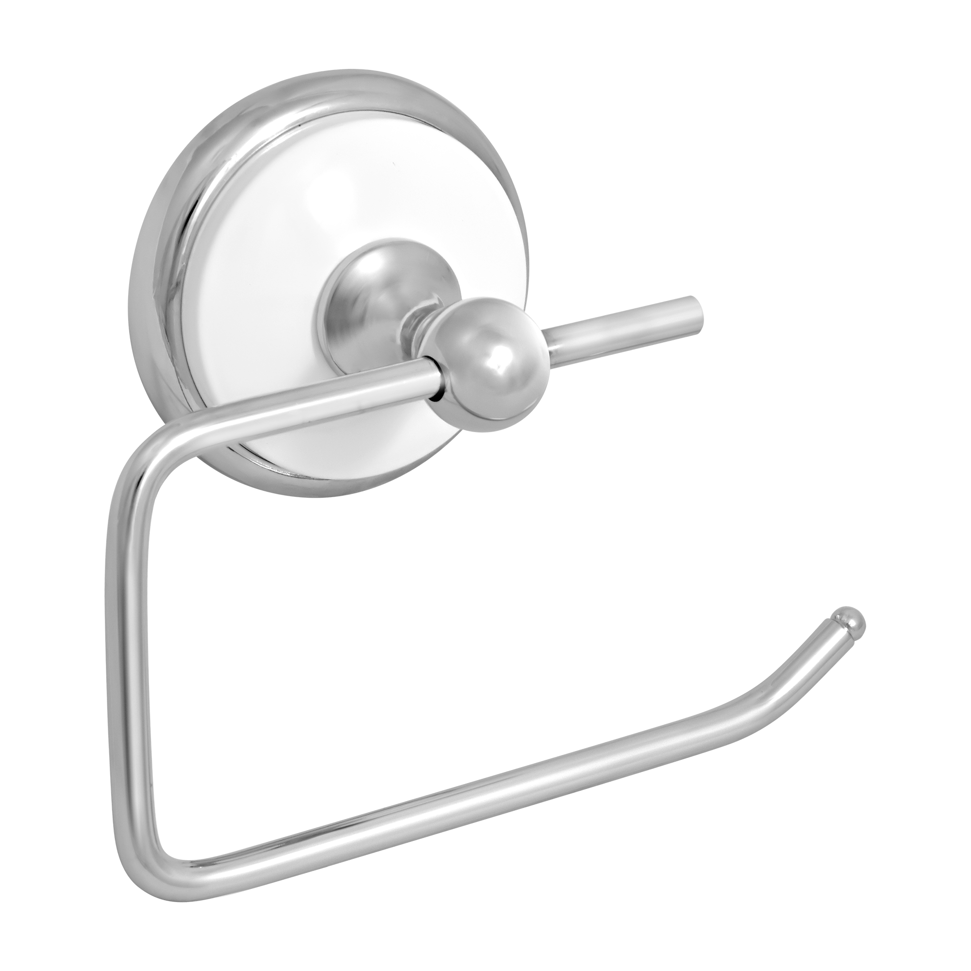 Держатель для туалетной бумаги "Solinne" B-51102-A, хром-белый, Коллекция Blanco