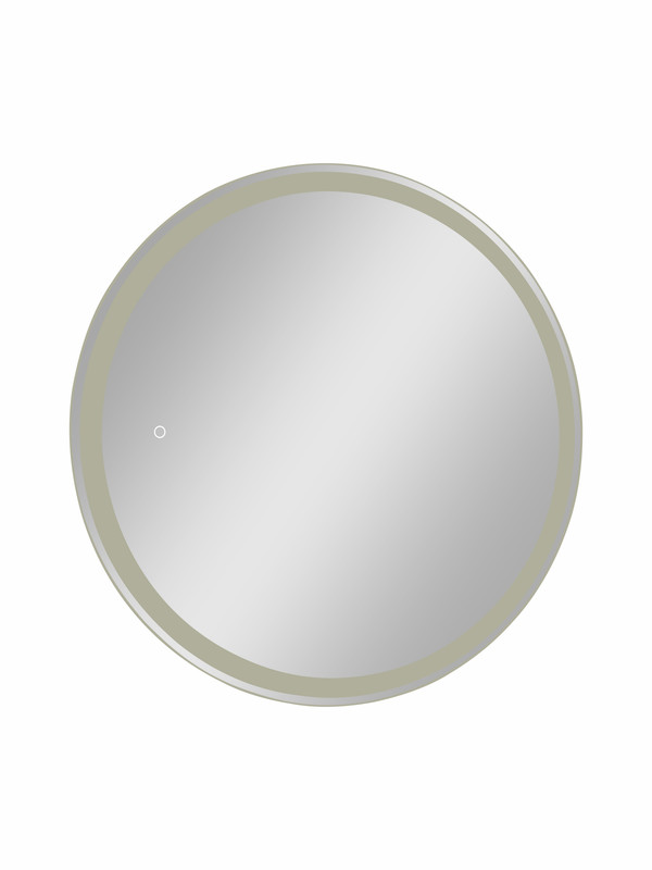 Зеркало-шкаф Torneo White LED d 600 с подсветкой