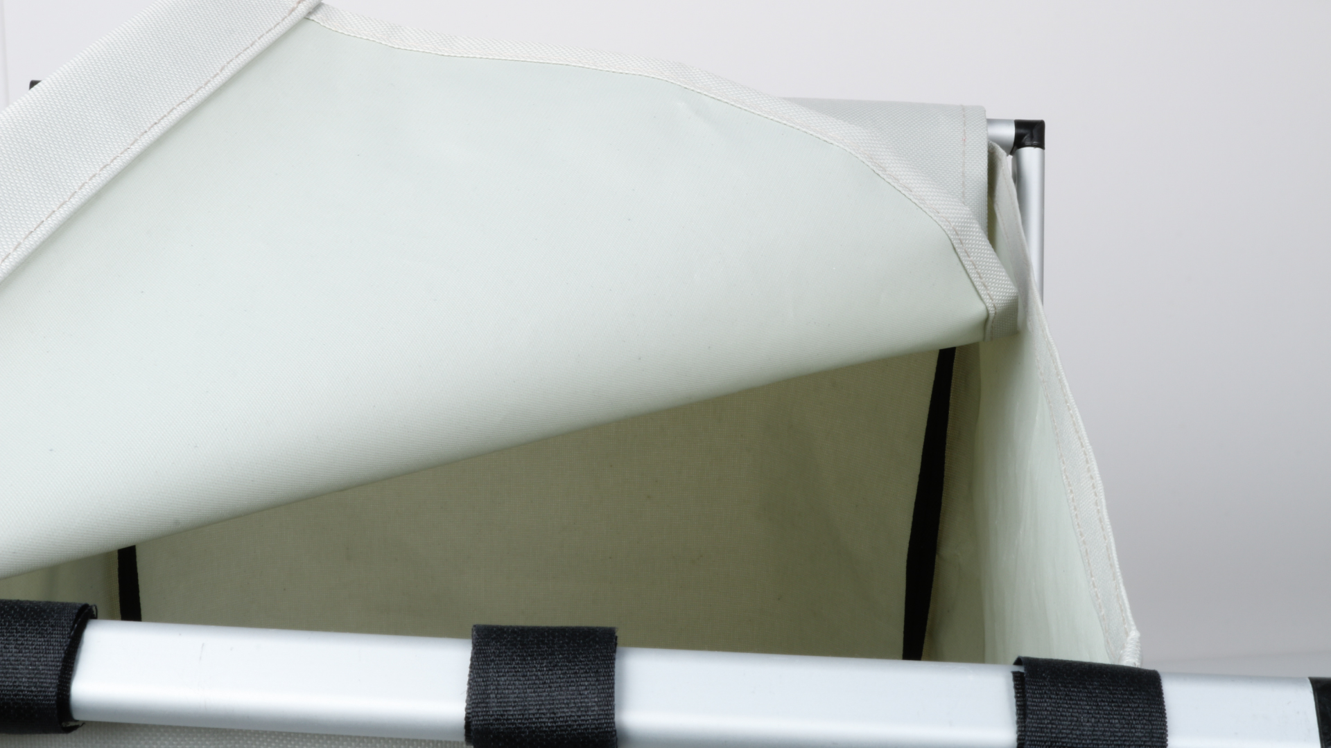 Корзина для белья складная FX-1023, серая, 80 литров