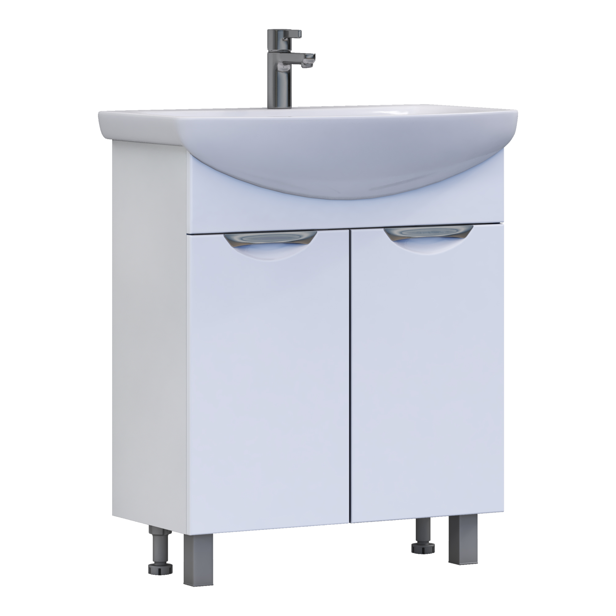 Тумба под раковину VIGO Callao 60 напольная белый (tn.CAL.BAL.60.2D)