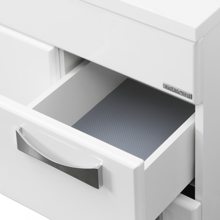 Тумба ДИОР 100, белая (под раковину АЙРИС 100, АЙРИС М 100, ПРЕМЬЕР М 100)