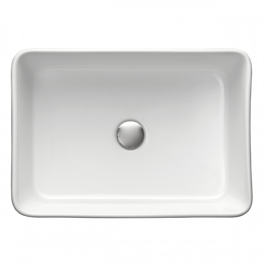 MILA раковина накладная прямоуг 350х500, ROCA