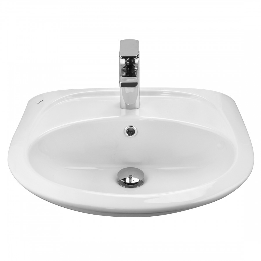 БРИЗ Умывальник 55 см., хр.кольцо, крепление, САНТЕК