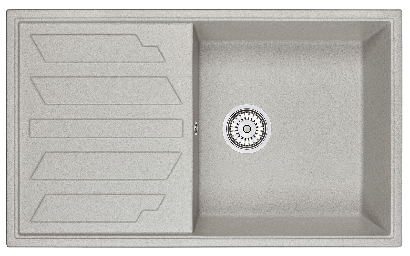 Кухонная мойка GRANULA (8601, БАЗАЛЬТ)
