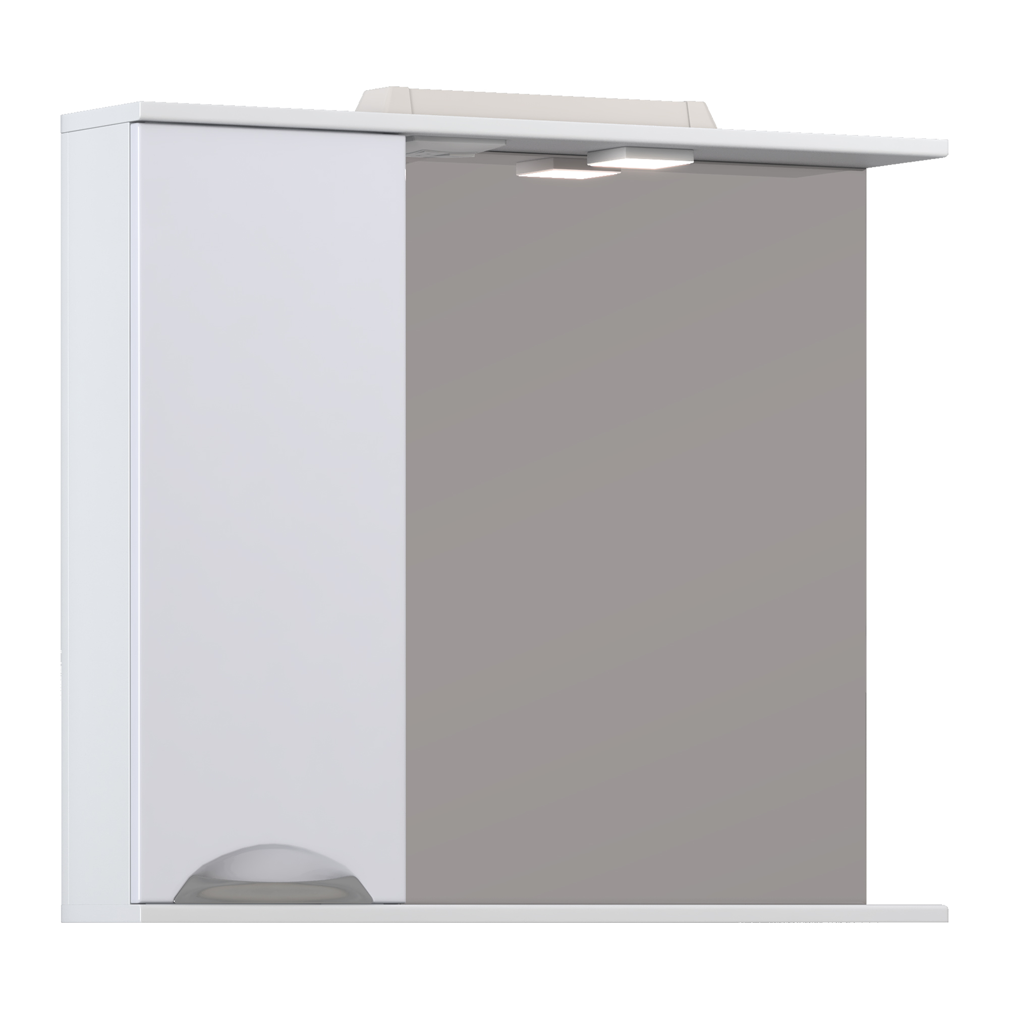 Зеркало со шкафом VIGO Callao 80 подвесное белый (z.CAL.80.L.El)