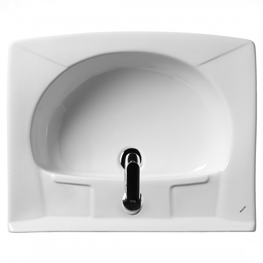 ПИЛОТ Умывальник 50/60 см. над стир.машиной, хр.кольцо, САНТЕК