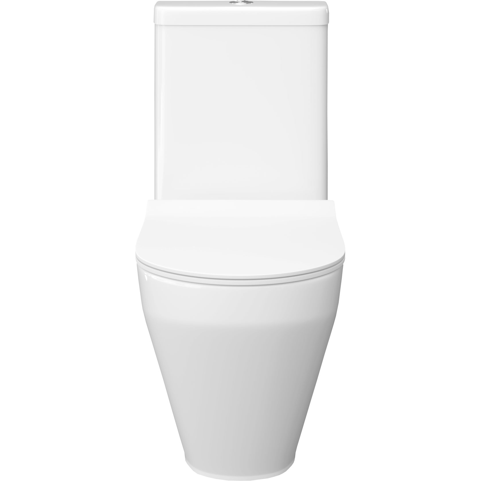 Унитаз-компакт КЕРАМИН БАРИ Slim ЖСМЛ Soft Close безободковый двухрежимный, сиденье дюропласт с микролифтом CDB00029257 (4810531150305)