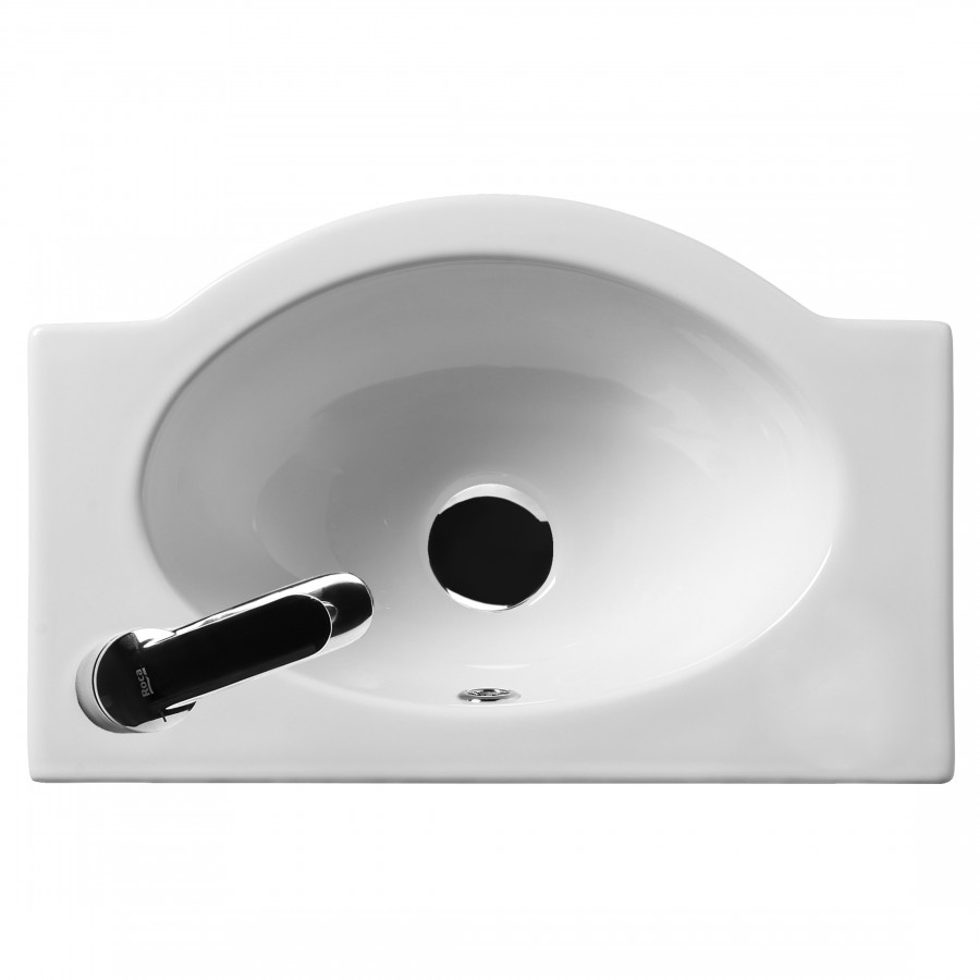ФОРУМ Раковина 45х28 см. (П), хр.кольцо, крепление, САНТЕК