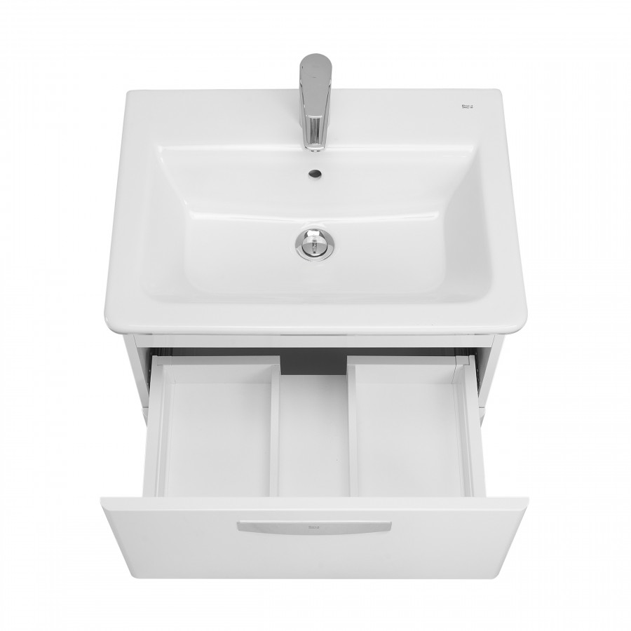 GAP Тумба под раковину GAP 60, белая матовая, ROCA 