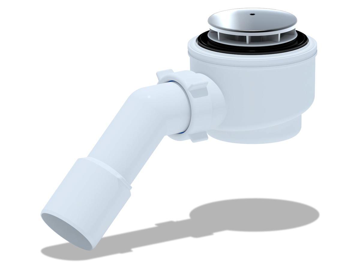 Сиф.для д/п 1 1/2**50/60 с пер . труб.45 50/60 хром, ANI PLAST