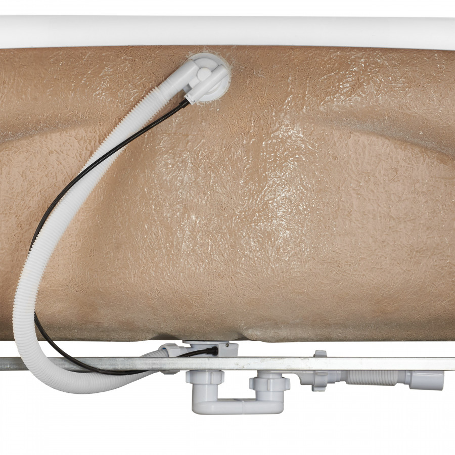 Монтажный комплект для ванны САН-ПАУЛУ 150х150 см. (рама, слив-перелив с сифоном, крепеж к стене, кр