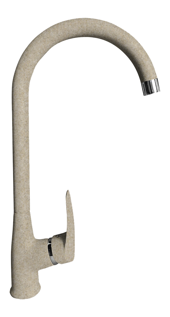 GranFest QUARZ Смеситель для кухни боковой U-образ. D-35mm (песочный)