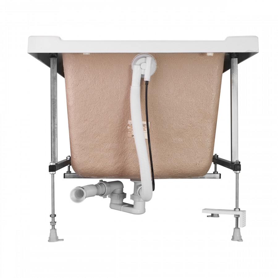 Монтажный комплект для ванны САНТОРИНИ 170х70 см. (рама, слив-перелив с сифоном, крепеж к стене, кре