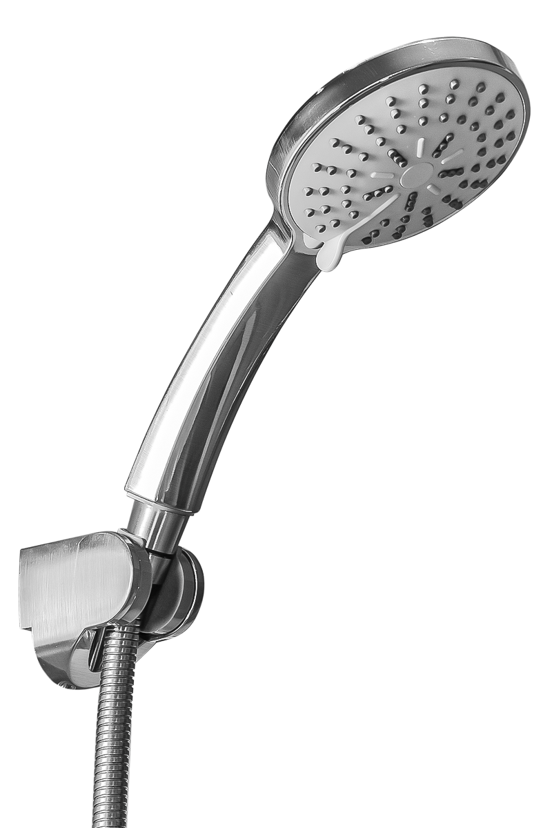 Смеситель для ванны с душем ПРОФСАН ПСМ-300-1 STEEL нержавеющая сталь AISI-304 тип См-ВОРНШлА