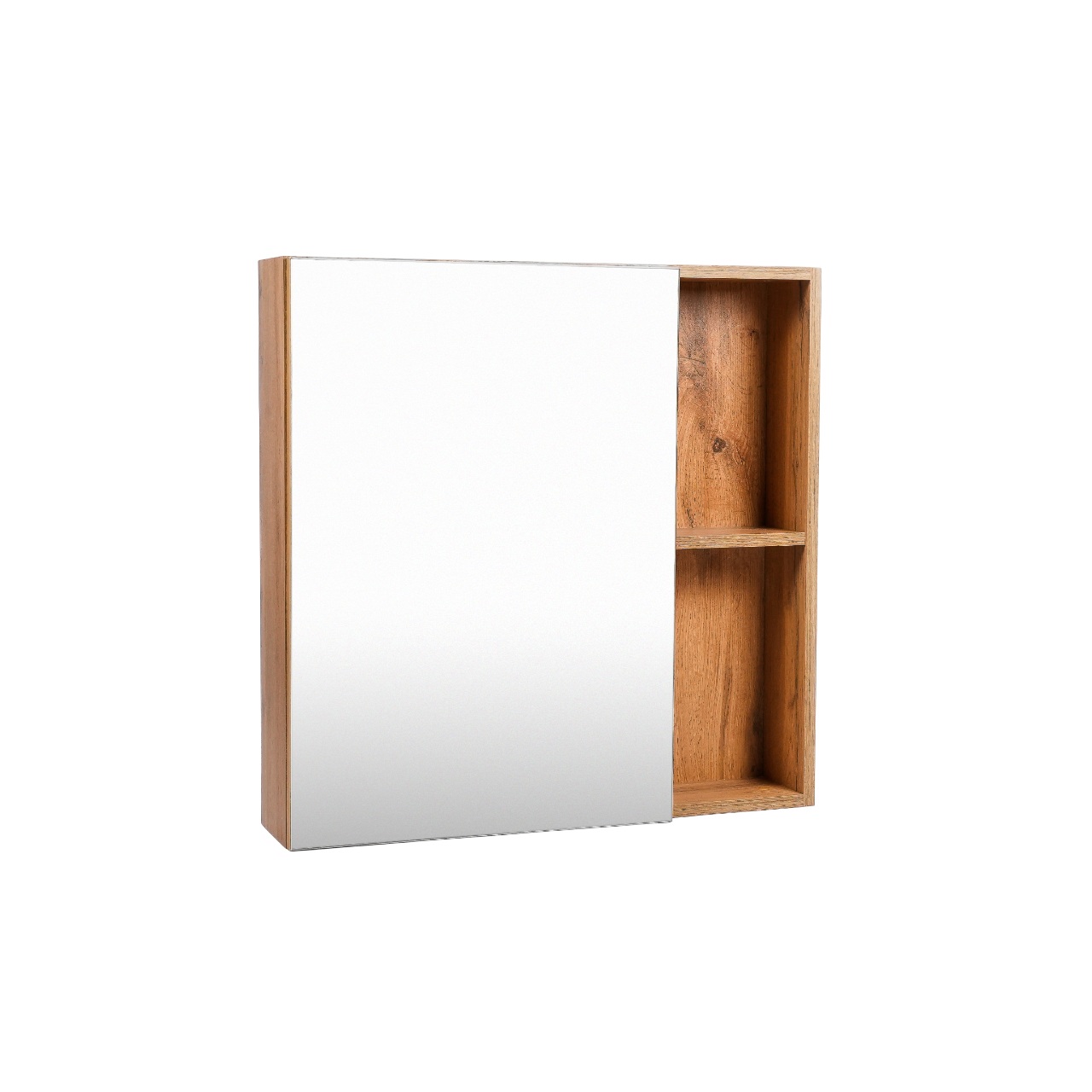 Зеркальный шкаф VIANT БОСТОН 50 подвесной дуб вотан (VBOS50-ZSH)