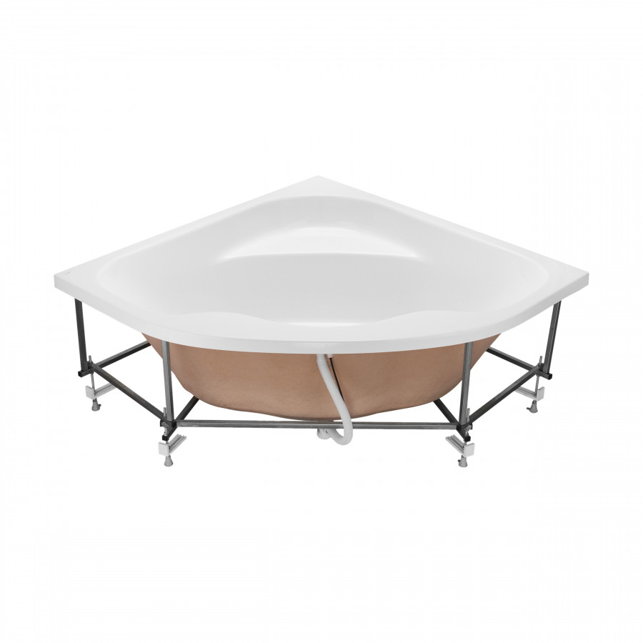 МЕЛВИЛЛ Ванна акриловая 140х140 см., без монтажного комплекта, САНТЕК