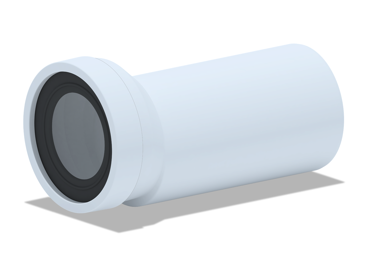 Труба фановая АНИ Пласт W1225 110х250 мм 15 градусов