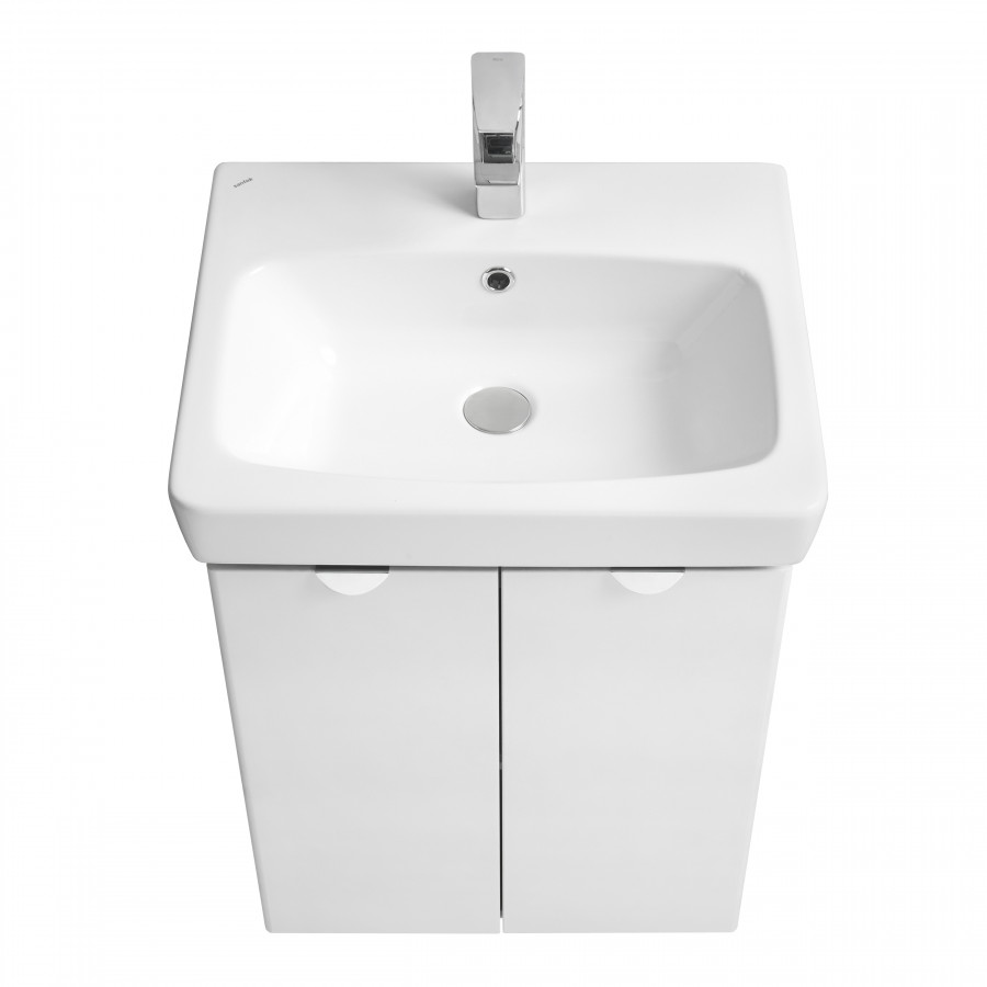 Тумба СКАЙ 55, белая (под раковину НЕО 55)