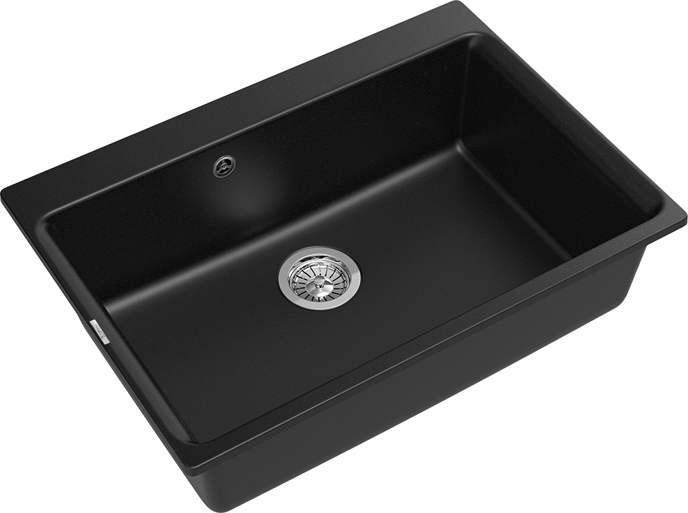 RIVELATO Мойка AXEL 70  1-чаша 730*520мм nero арт.