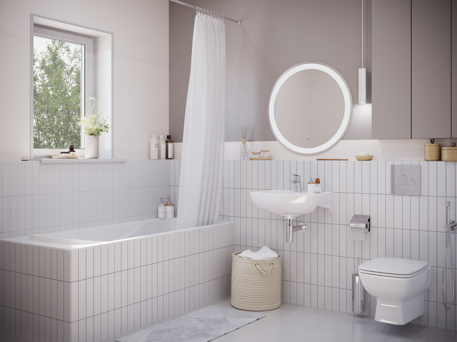 ЛОНГИ Умывальник 55см,белый,САНТЕК