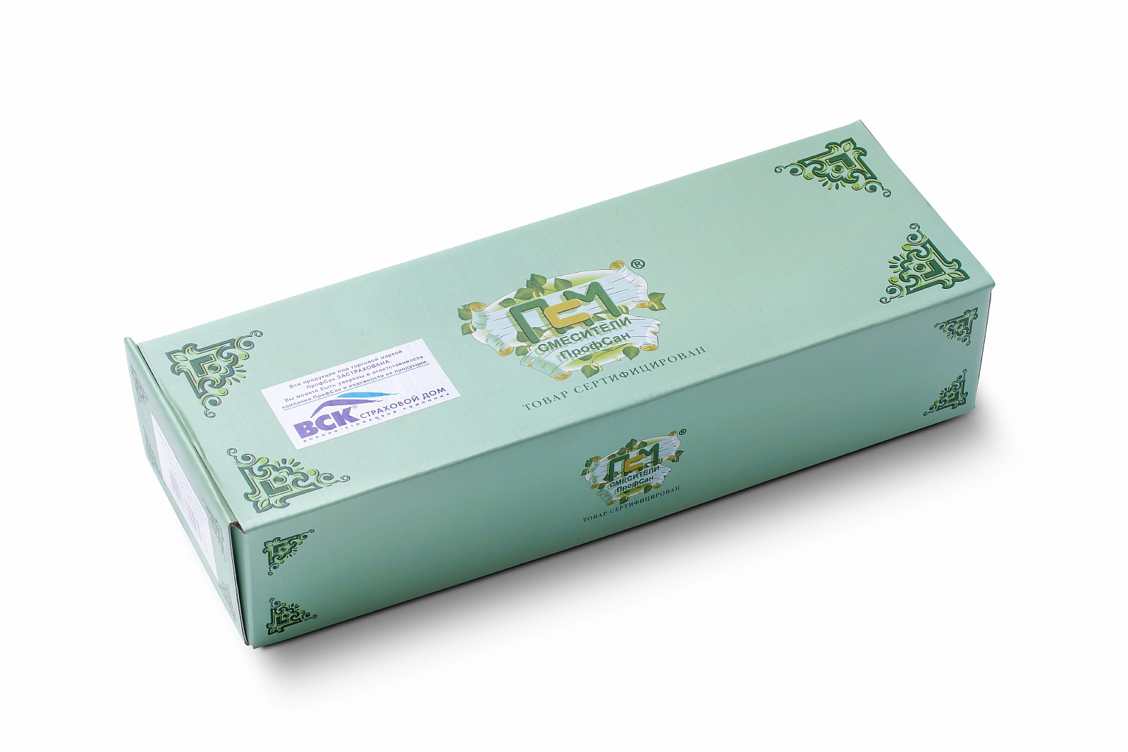 Смеситель для ванны с душем ПРОФСАН ПСМ-523-К008 ПЛЮС тип См-ВУОРНШлА