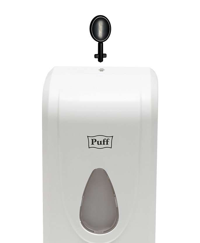 Дозатор для жидкого мыла пластиковый Puff-8175, 1000 мл