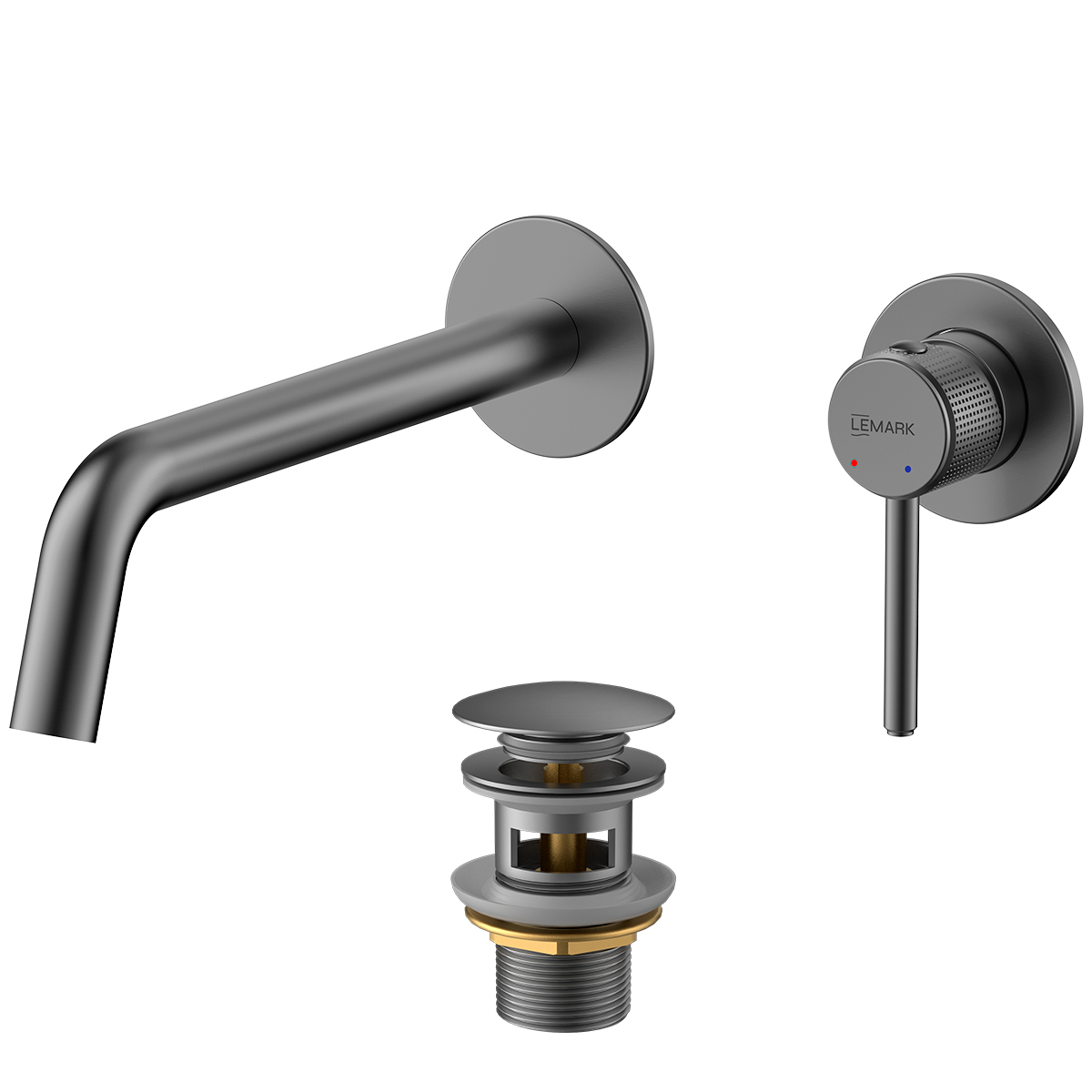 Смеситель Beluga LMF-8033B-GM для раковины, встраиваемый