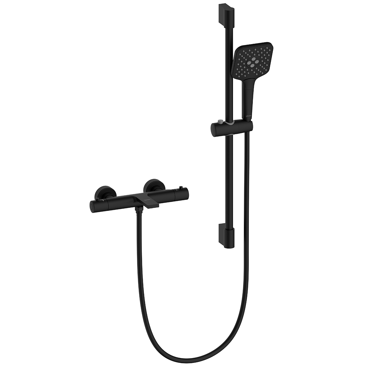 Смеситель Valday LMF-8142B-BL для ванны, термостатический