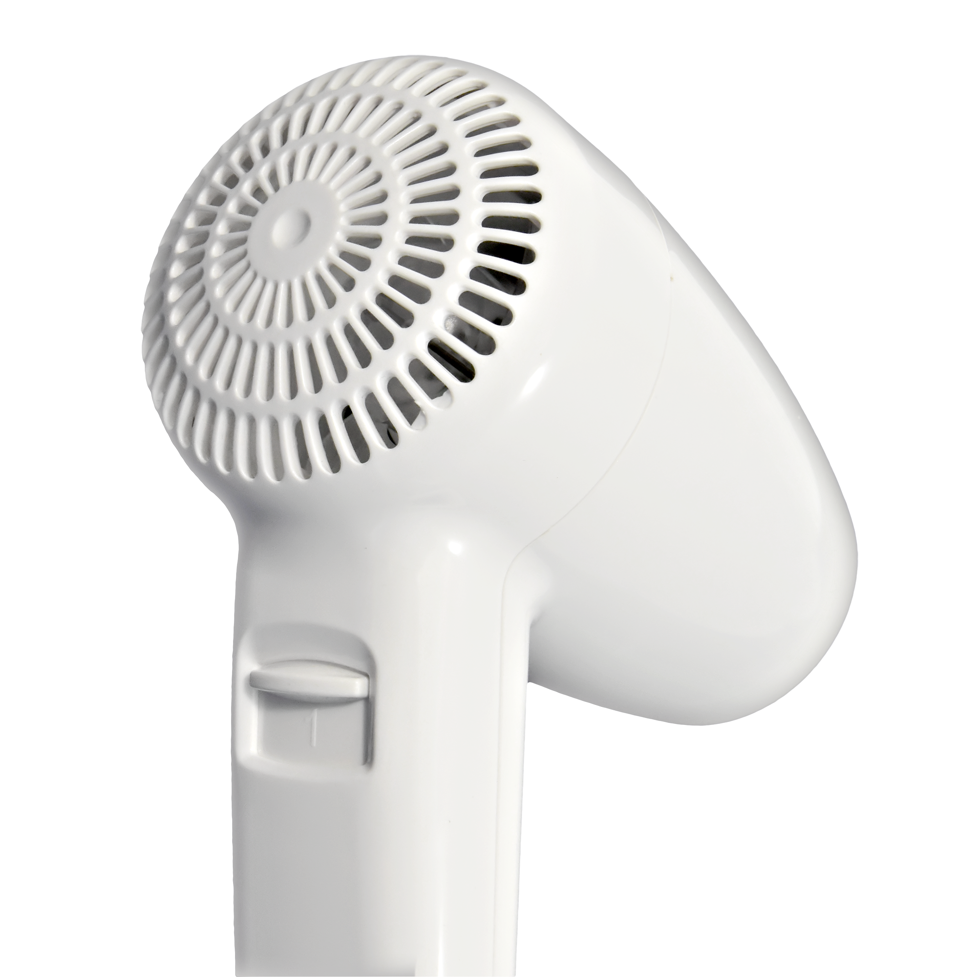 Фен для волос настенный PUFF-1200B белый, с розеткой, 1,2 кВт (1405.002)