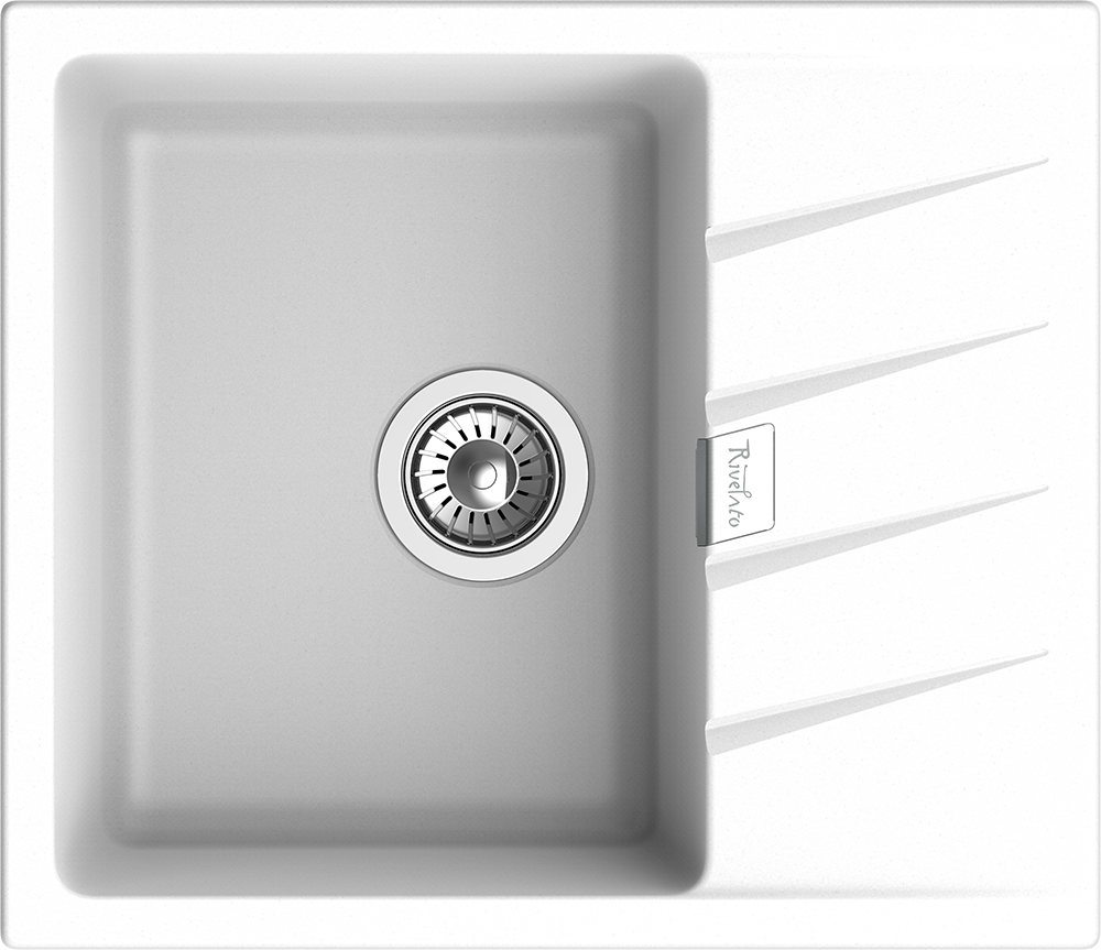 RIVELATO Мойка RAUM 58  1-чаша 580*500мм brina арт.