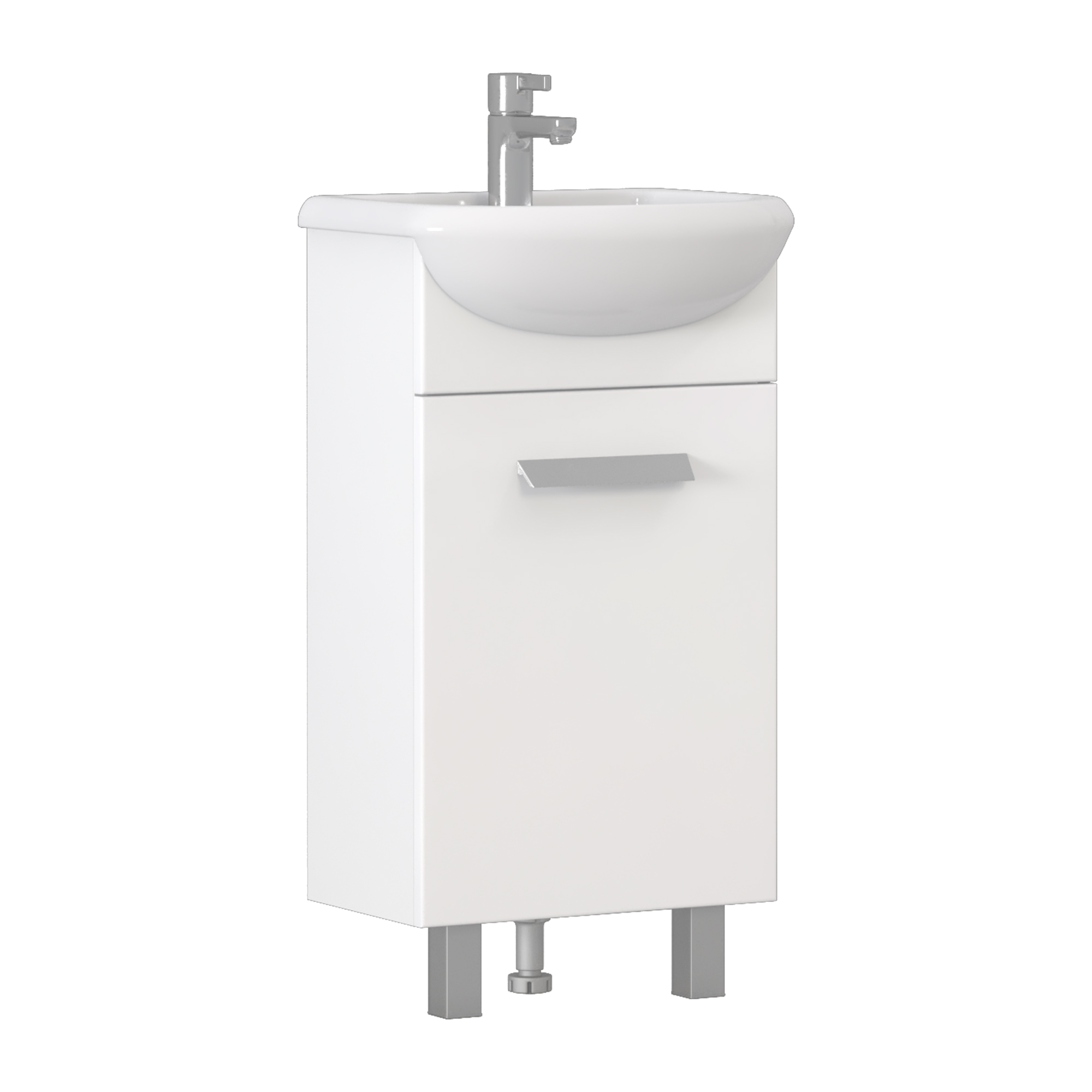 Тумба под раковину VIGO Hoska 45 напольная белый (227)