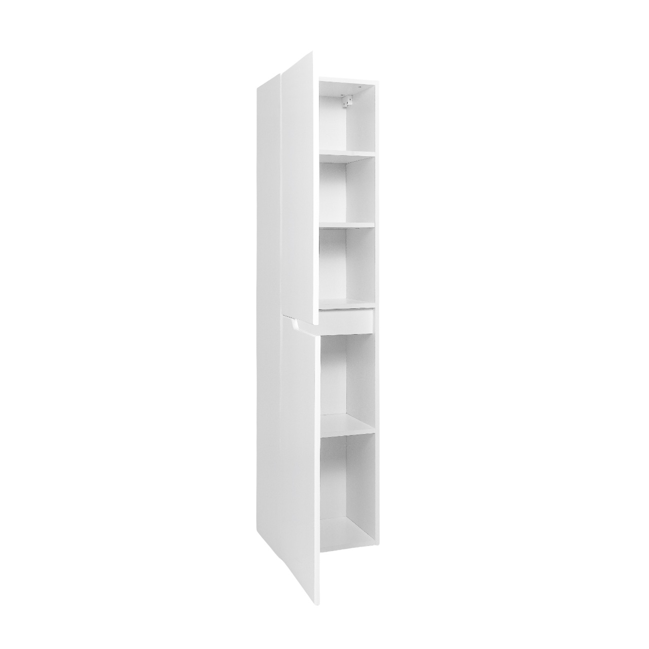 Шкаф-пенал VIANT КУБА 30 подвесной белый (VKUB360-PENR)