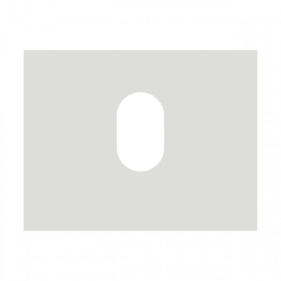 GAP/VICTORIA/DOMI  Столешница 60 под накладную раковину, белый гл., ROCA