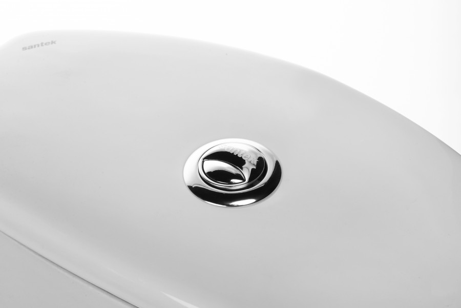 АЛЬКОР Унитаз-компакт, антивсплеск, косой выпуск, 2-х режимная арматура, сиденье дюропласт. САНТЕК 