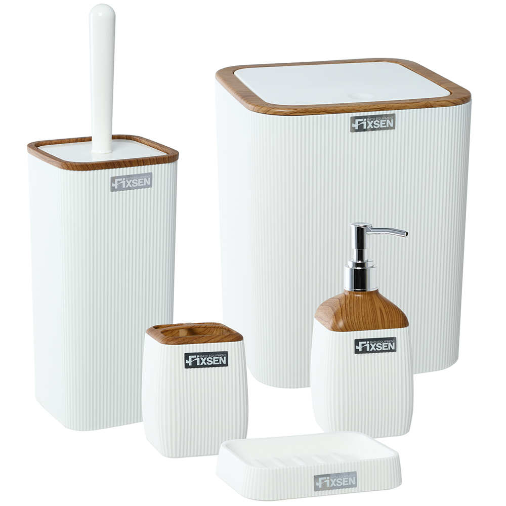 Ведро, 5 л Fixsen WHITE WOOD FX-402-6