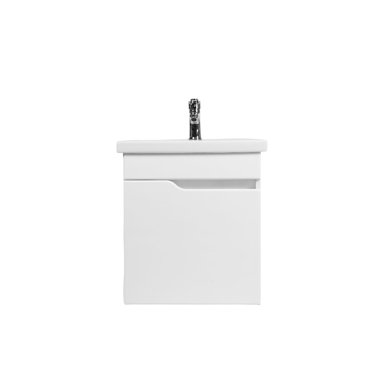 Тумба под раковину VIANT КУБА 60 подвесная белый (VKUB60CO-T1STP)