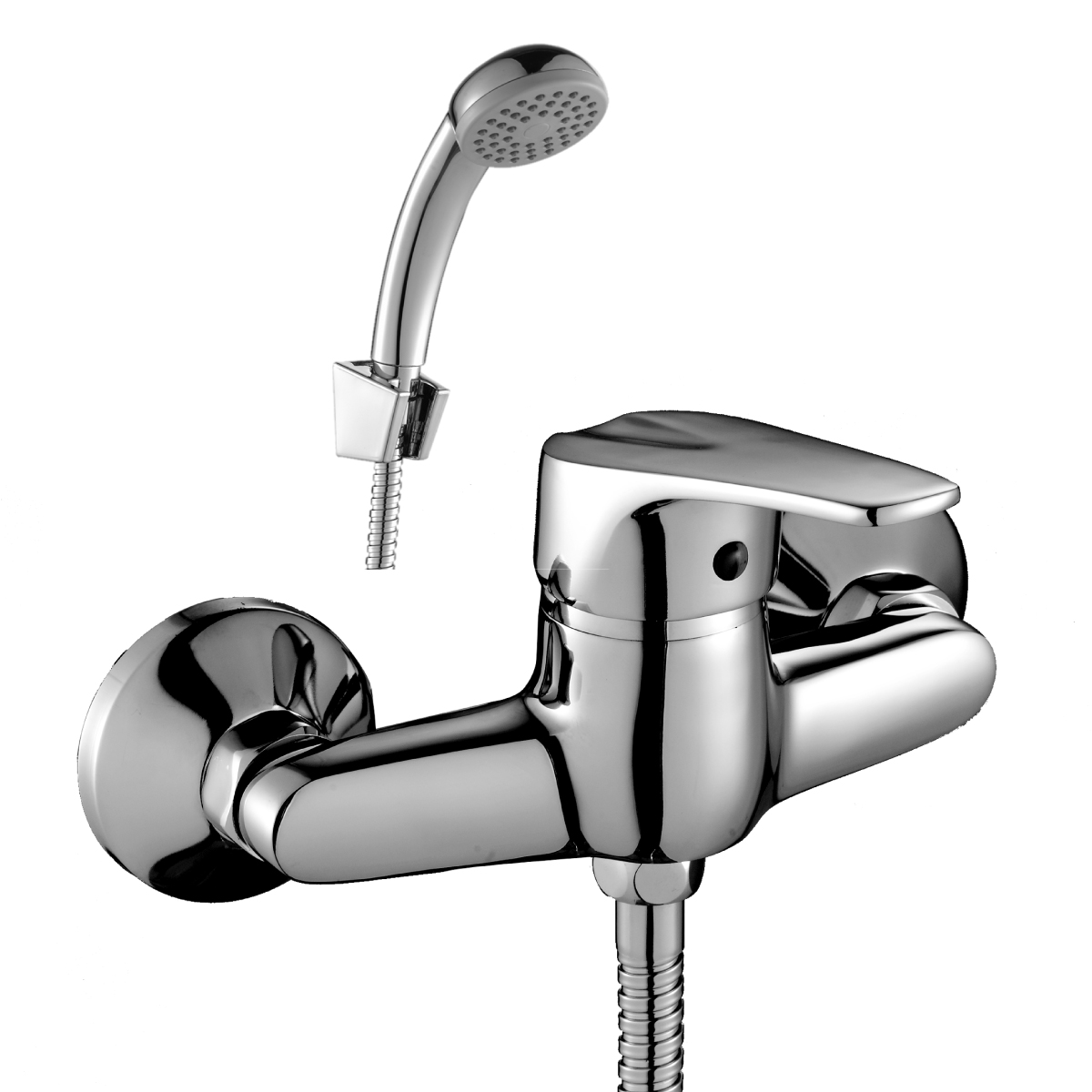 D40 Смеситель для душа, без излива(к/40), р/ОД, хром, ROS, D40-41