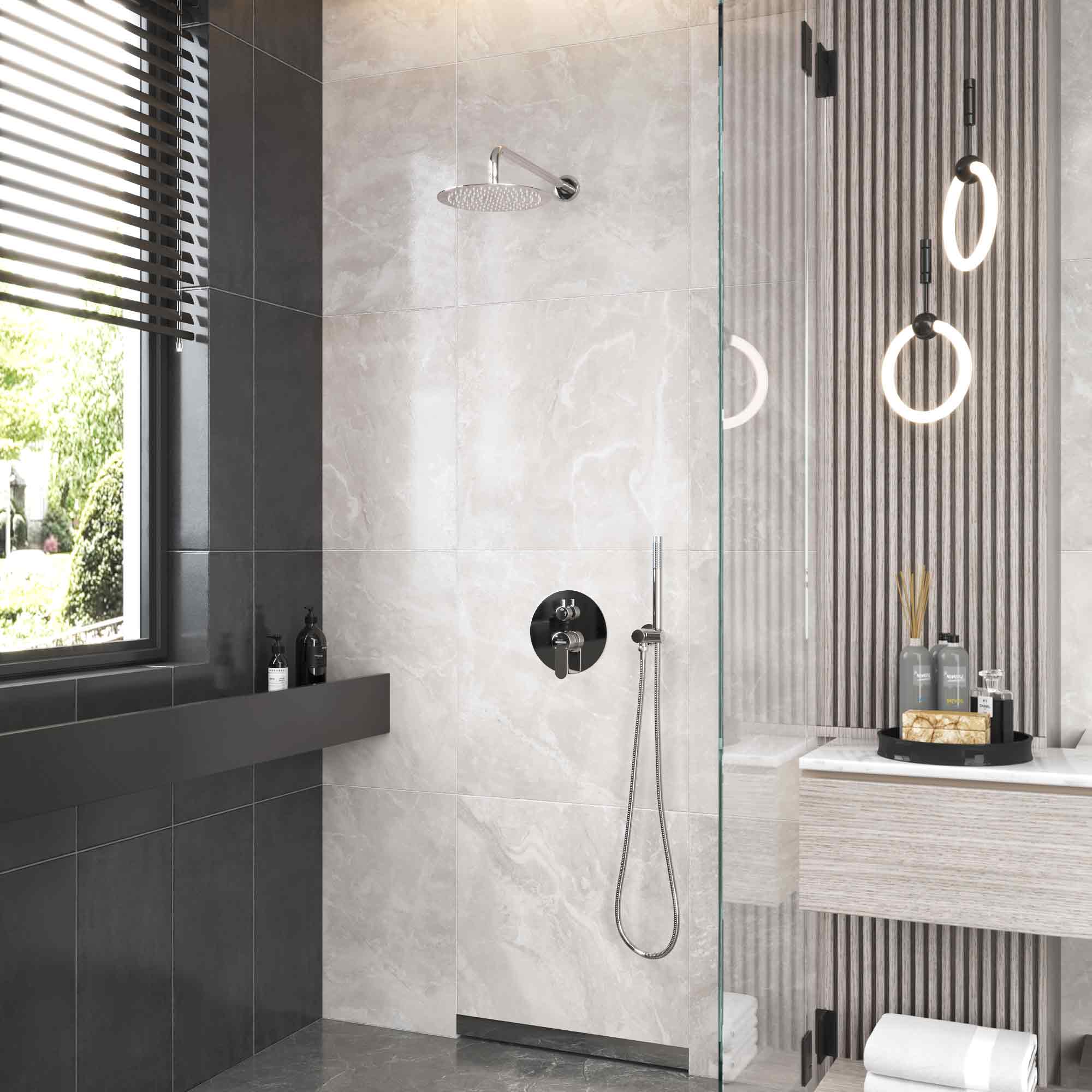 Душевой комплект VENTAS 2R, хром, BERGES