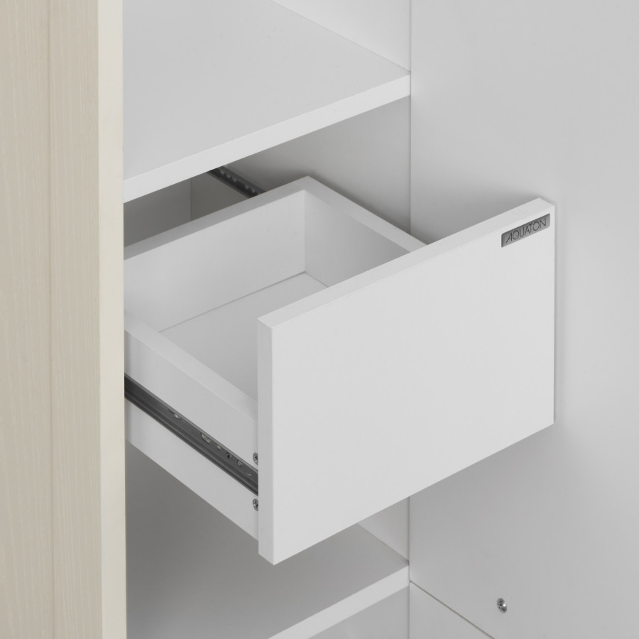 Шкаф-колонна ЛЕОН H 30, напольная, дуб бежевый