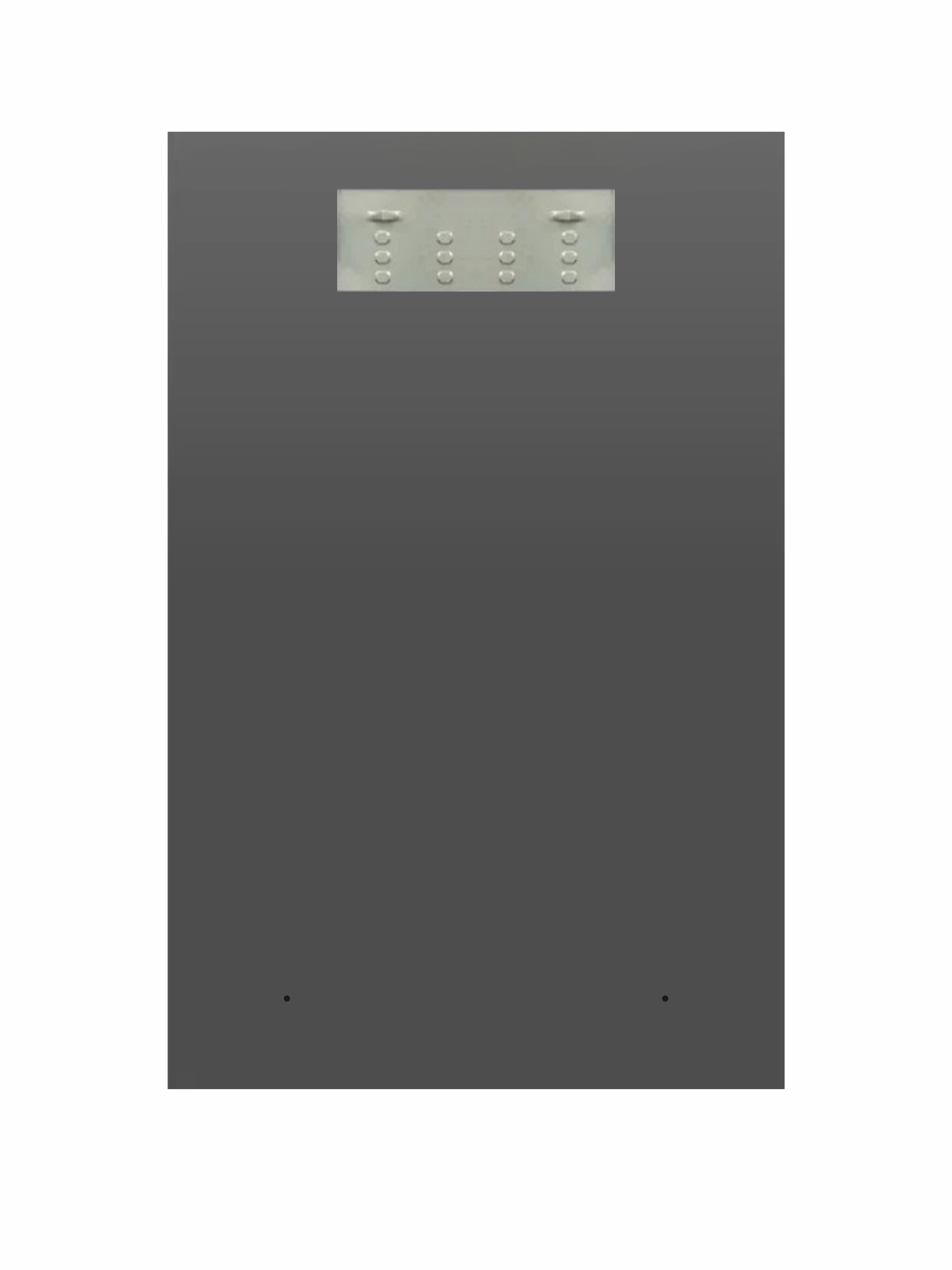 Зеркало Прямоугольник 390х590 с полкой