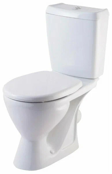 Унитаз-компакт ROSA РЕССА для высоких, пожилых, МГН потребителей, белый 4610119208110 (Вн УнБ04625)