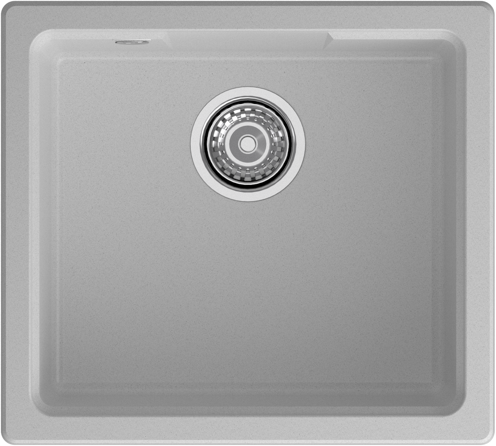 GRANFEST Мойка URBAN 4550  1-чаша 500 х 450 мм серый арт.GF-UR-