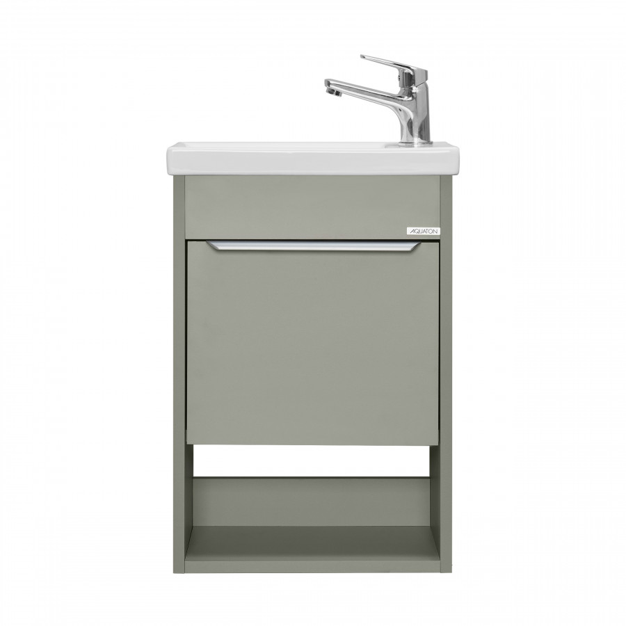 Тумба-умывальник ХОУП 40, 1 дв., подвесная, хаки (под раковину МИРАНДА 40)