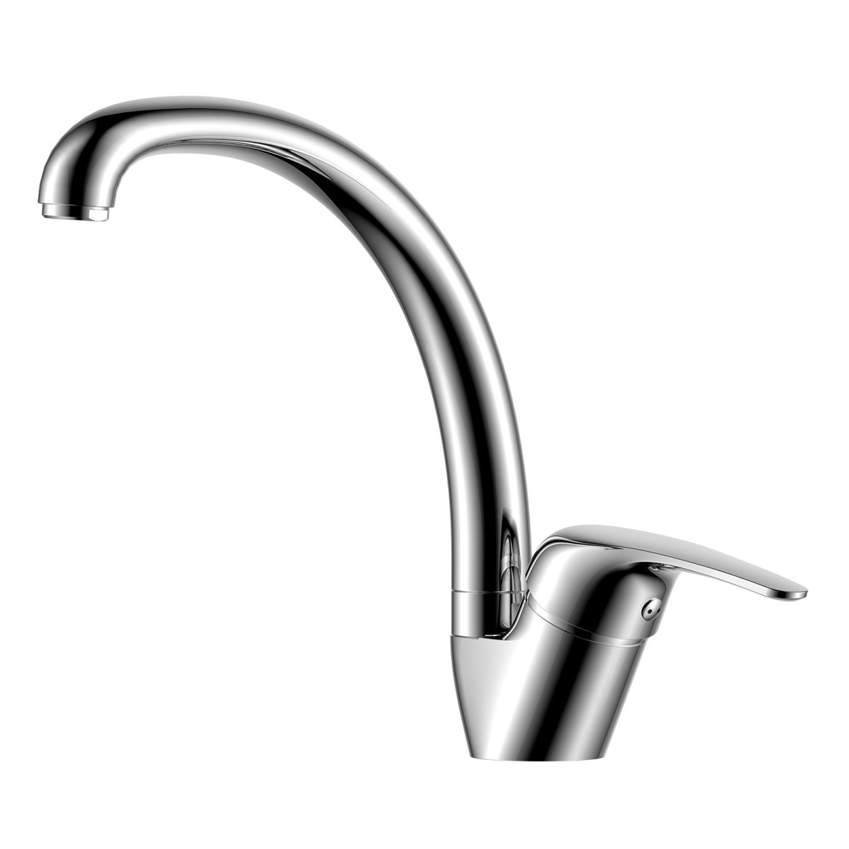 Y40 Смеситель для кухни, выс.пов.излив 214мм, р/ОД, хром, ROS, Y40-23