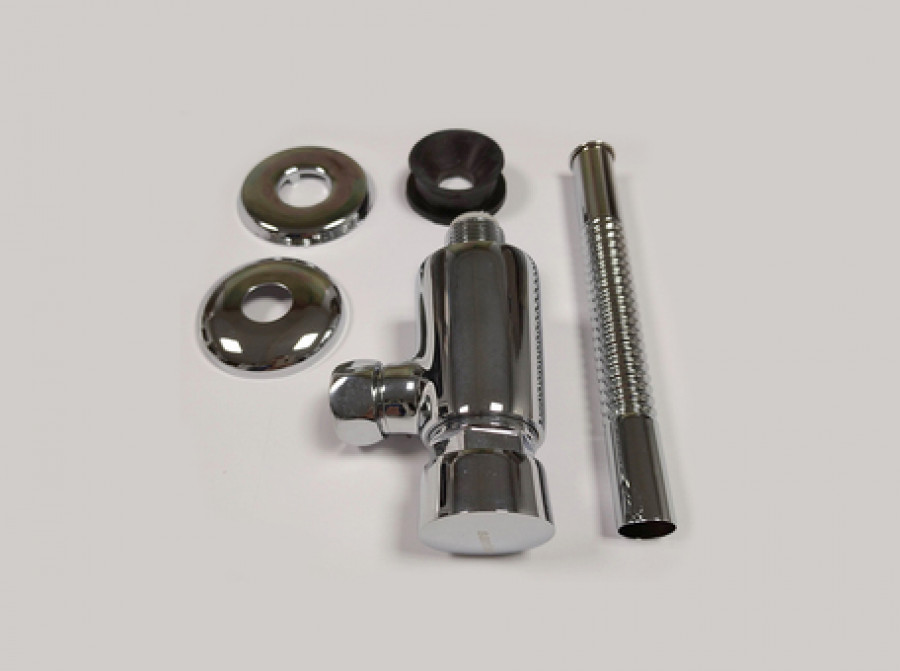 ГАЛА Кран для писсуара,с трубкой, хром. САНТЕК