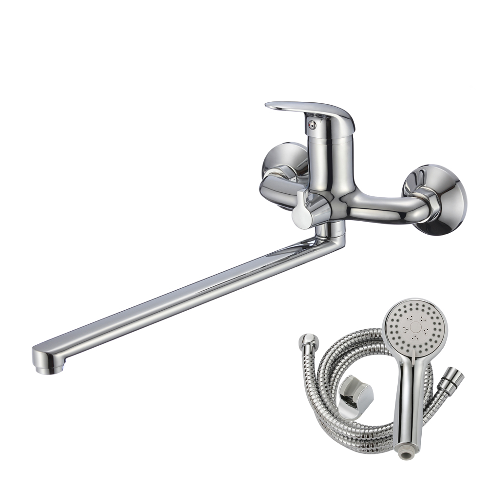 Смеситель для ванны с длинным изливом LUCH, LUC15-320