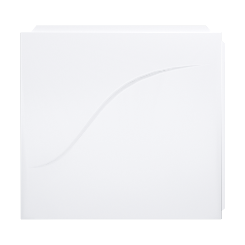 Экран для ванны боковой ALEX BAITLER 00-A0007284 670х615 мм белый