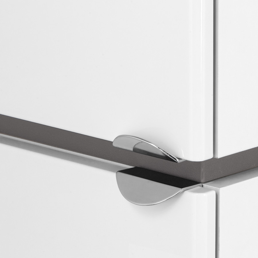 Шкаф-колонна СКАЙ 30, подвесная, левая, белая