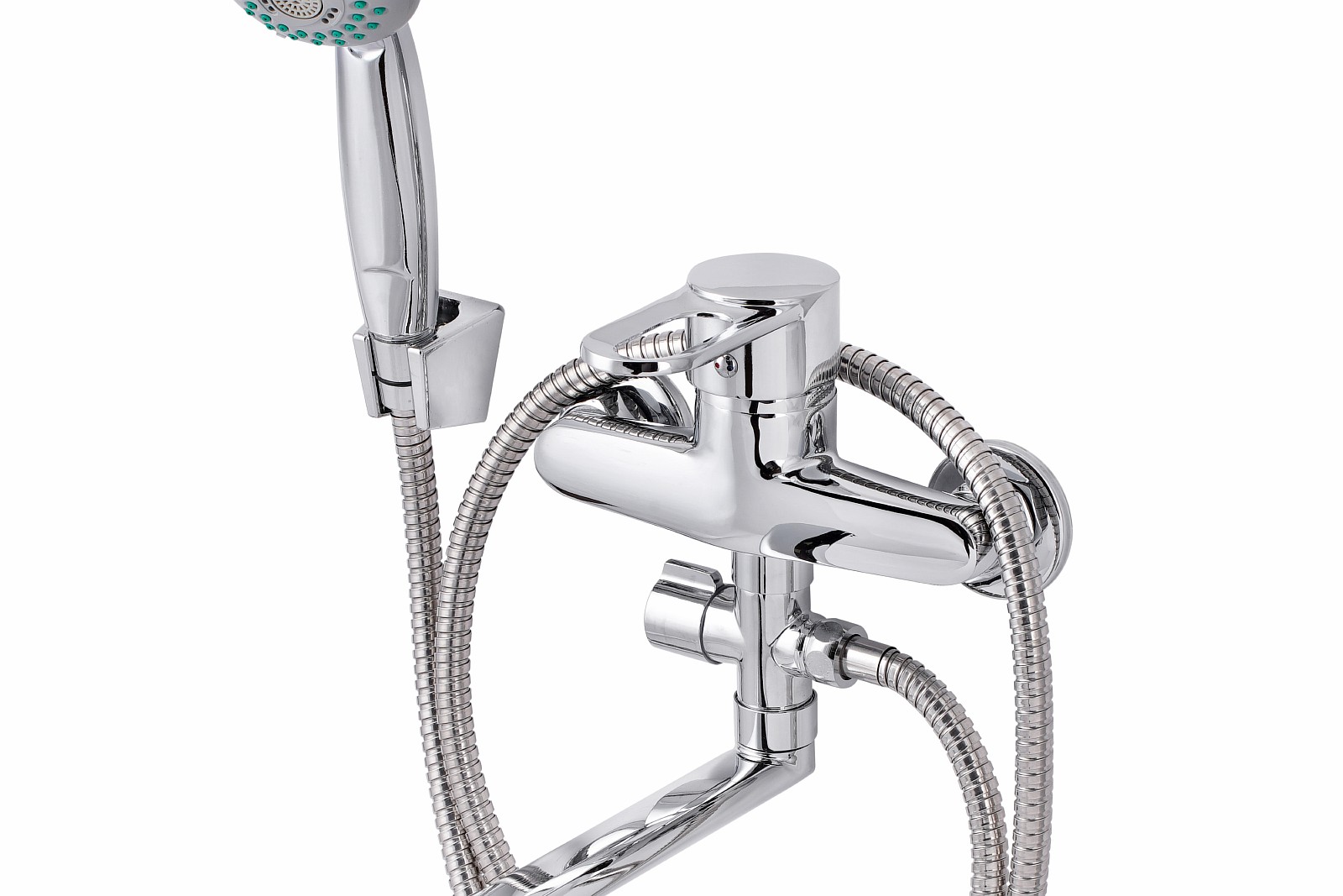 Смеситель для ванны с душем ПРОФСАН ПСМ-523-К008 ПЛЮС тип См-ВУОРНШлА